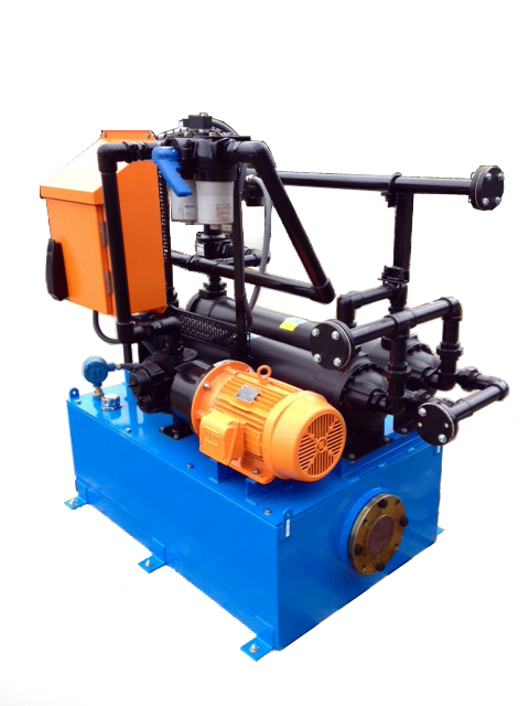 Lube module tank mounted